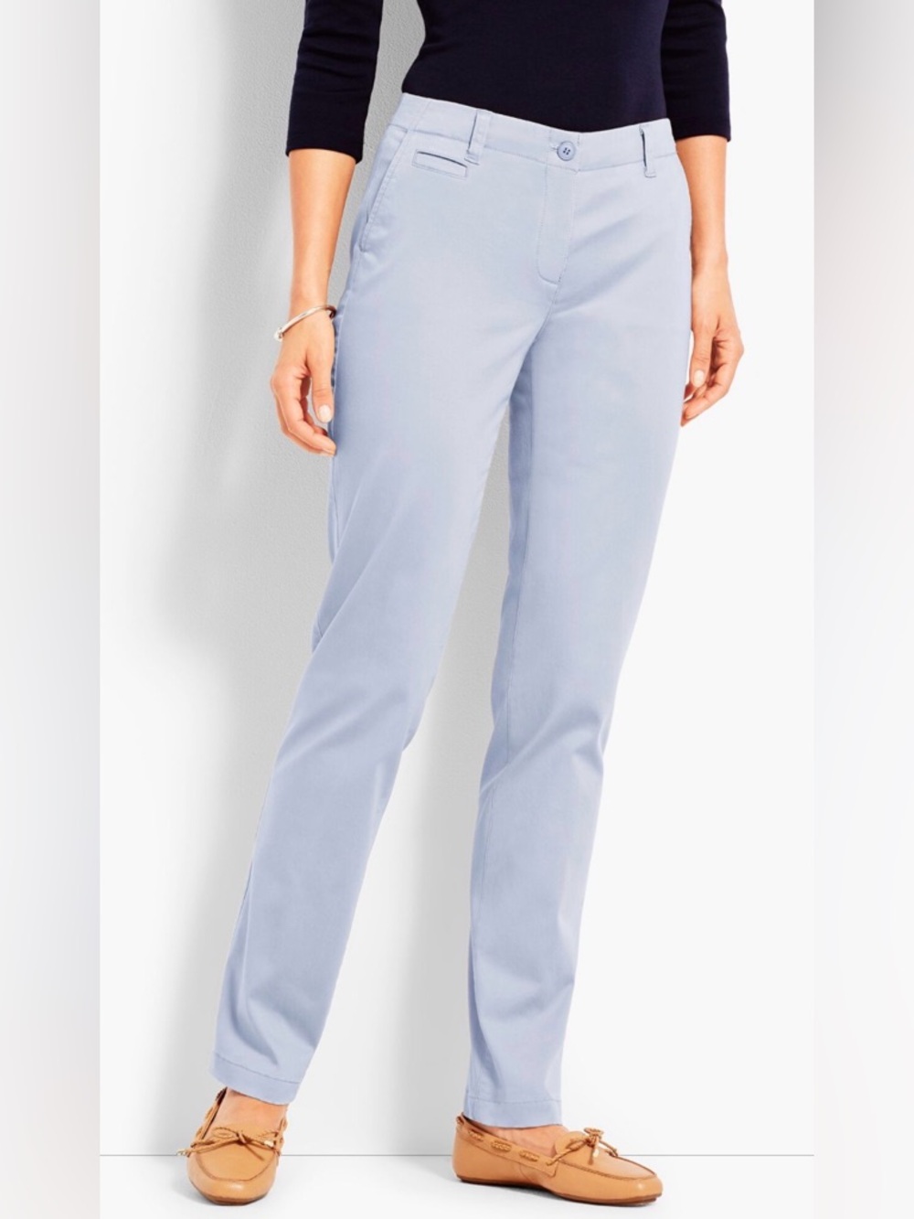 Talbots Light Blue Chino Pants